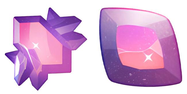Magnetic Purple Crystals Cursor