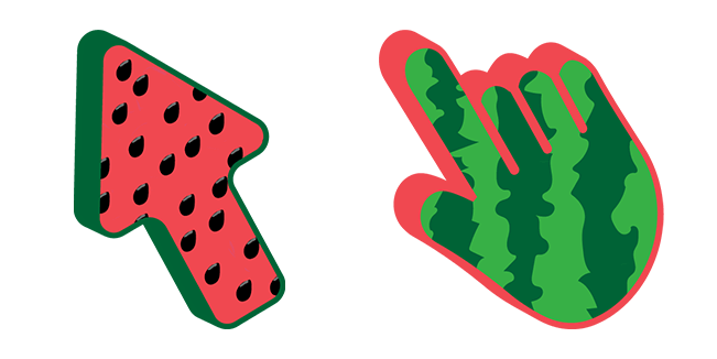 Watermelon Texture Cursor