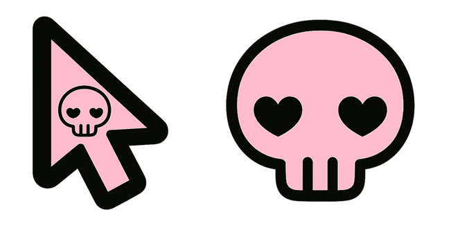 Sanrio Kuromi Skull Arrow Cursor