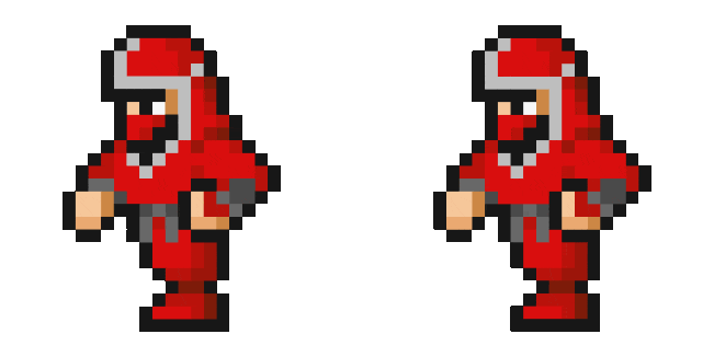 Final Fantasy Pixel Remaster Ninja Animated Cursor
