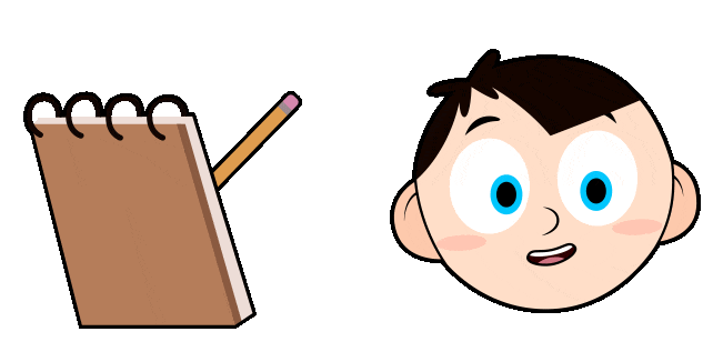 Camp Camp Dolph & Notes Animated Cursor