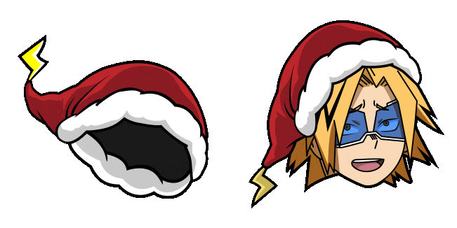 My Hero Academia Christmas Denki Kaminari Animated Cursor