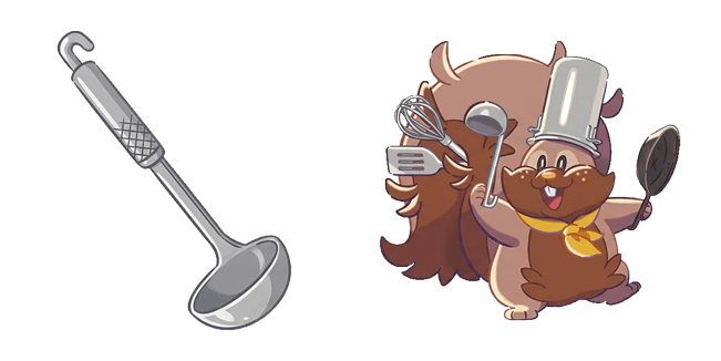 Pokemon Pokopia Chef Dente & Ladle Cursor