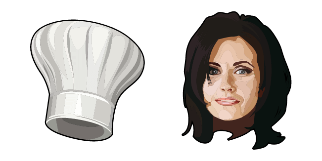Friends Monica Geller & Chef's Cap Cursor