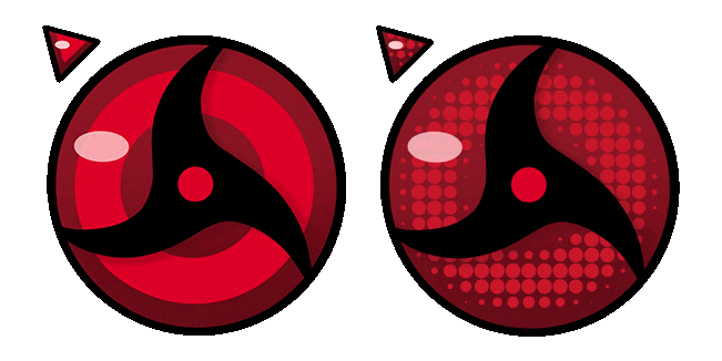 Naruto Itachi Sharingan Animated Cursor