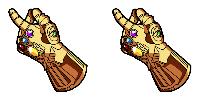 Infinity Gauntlet Snap Animated Cursor