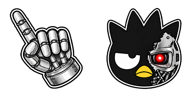 Badtz-Maru Terminator Crossover Cursor