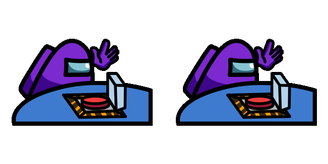 Among Us Emergency Meeting Animated Cursor