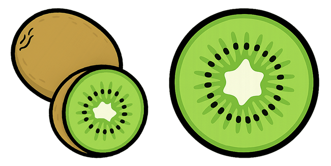 Kiwi Fruit Cursor