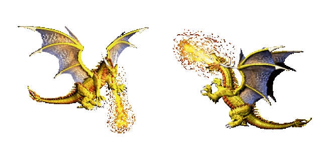 HoMM III Gold Dragon Animated Cursor