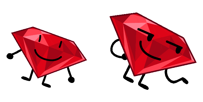 Battle for Dream Island Ruby Animated Cursor