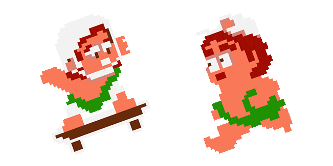 Adventure Island Master Higgins Animated Cursor