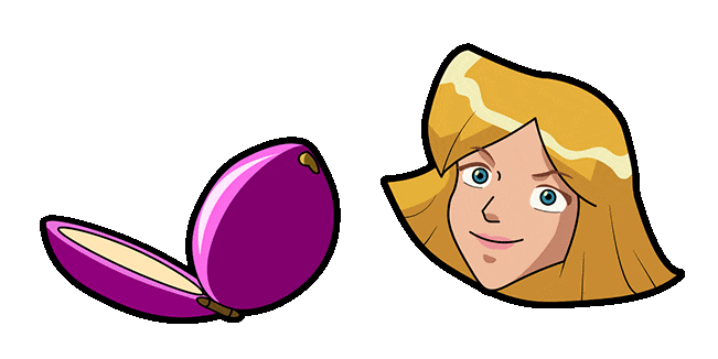 Totally Spies Clover Animated Cursor
