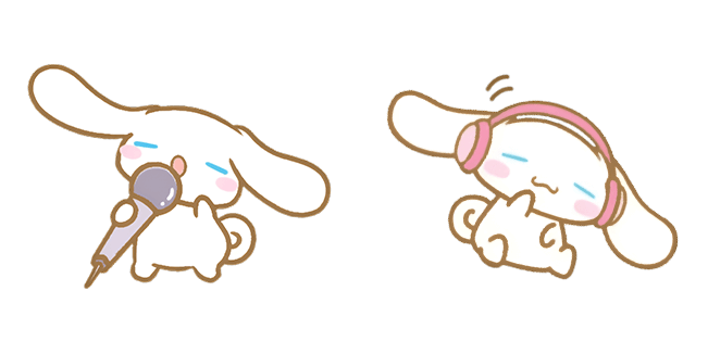 Sanrio Musical Cinnamoroll Cursor
