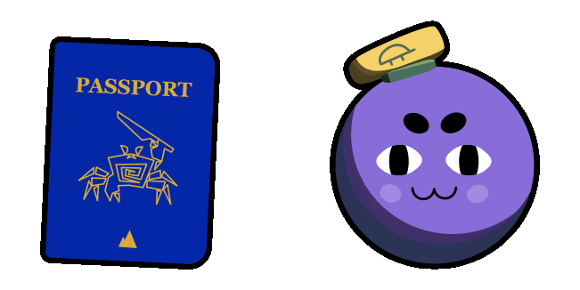 PEAK Purple Scout & Passport Animated Cursor