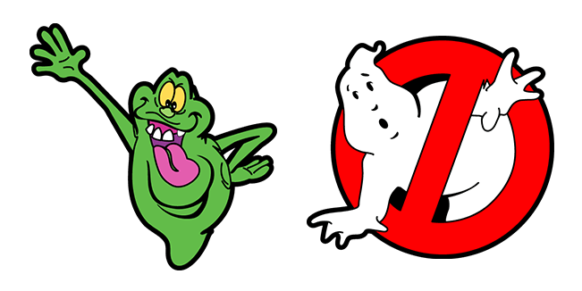 Ghostbusters Slime & Logo Cursor