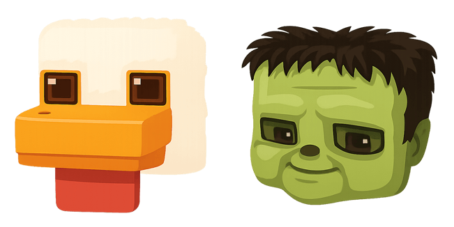 Minecraft Movie Chicken Jockey Cursor
