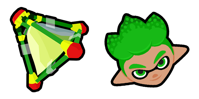 Splatoon 2 Inkling & Splat Bomb Cursor