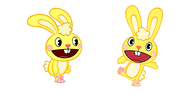 Happy Tree Friends Cuddles Animated Cursor