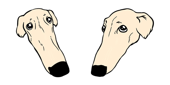 Borzoi Let Me Do It For You Meme Animated Cursor