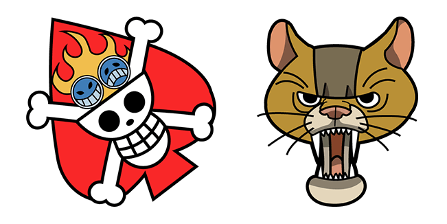 One Piece Spade Pirates & Kotatsu Cursor