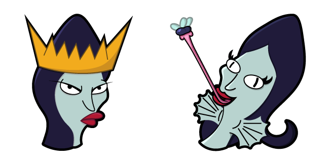 Disenchantment Queen Oona Cursor