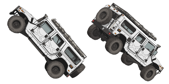 White Hummer H1 Cursor