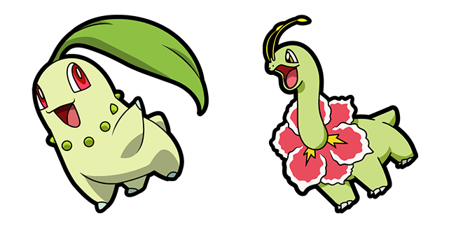 Pokemon Chikorita & Meganium Cursor