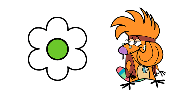 The Angry Beavers Treeflower & Flower Cursor