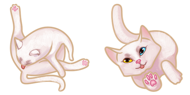 White Cat Cursor