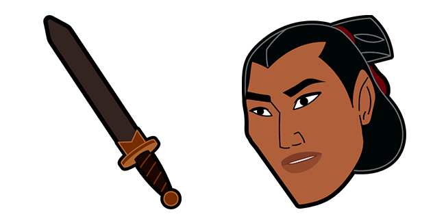 Mulan Li Shang & Sword Cursor