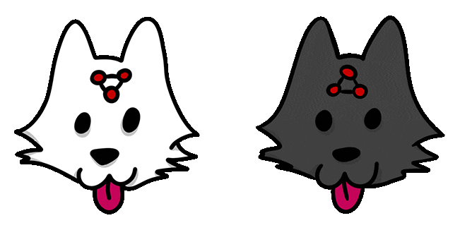 Jujutsu Kaisen Chibi Divine Dogs Animated Cursor