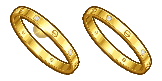 Cartier Love Ring Animated Cursor