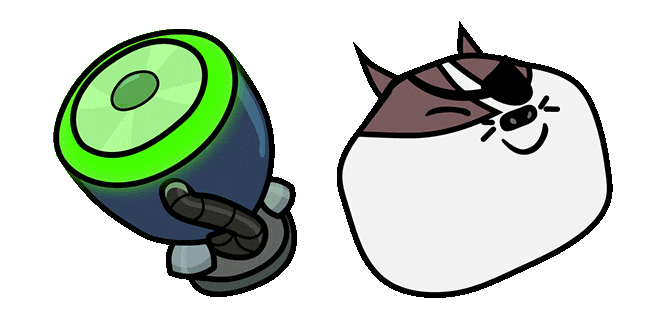 Mao Mao Heroes of Pure Heart Badgerclops Animated Cursor