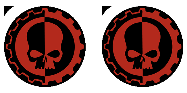 Warhammer 40k Adeptus Mechanicus Logo Animated Cursor