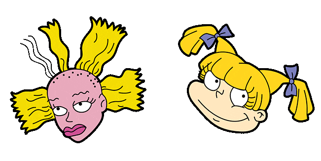 Rugrats Angelica Pickles & Cynthia Animated Cursor
