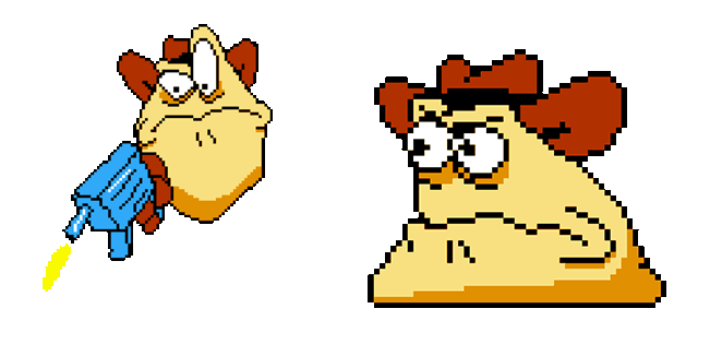 Pizza Tower The Vigilante Animated Cursor