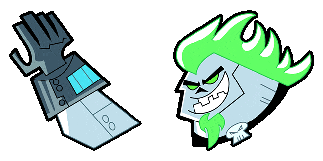 Danny Phantom Skulker Animated Cursor