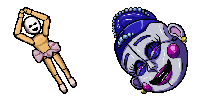 FNaF Minireena & Ballora Animated Cursor