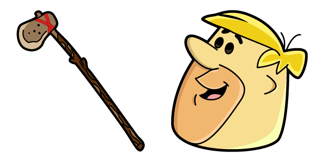 The Flintstones Barney & Golf Club Cursor