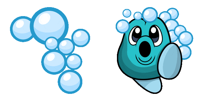Kirby Bubble Head Animated Cursor
