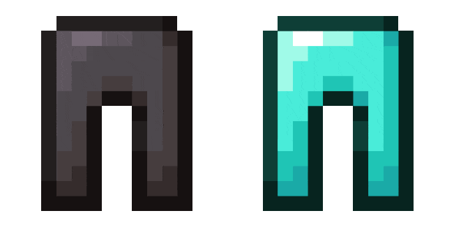Minecraft Leggings Animated Cursor