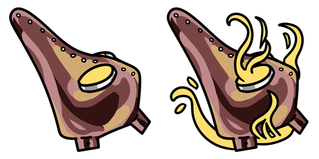 Halloween Plague Doctor Mask Cursor