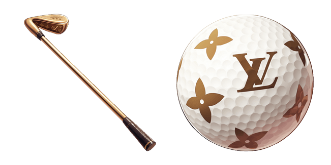 Louis Vuitton Golf Club & Ball Cursor