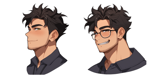 Handsome Anime Boy Cursor