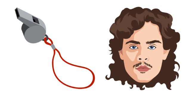 Stranger Things Billy Hargrove & Whistle Cursor