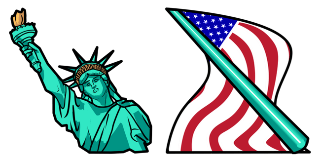 Independence Day Cursor