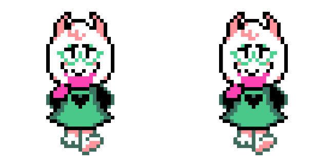 Undertale Ralsei Animated Cursor