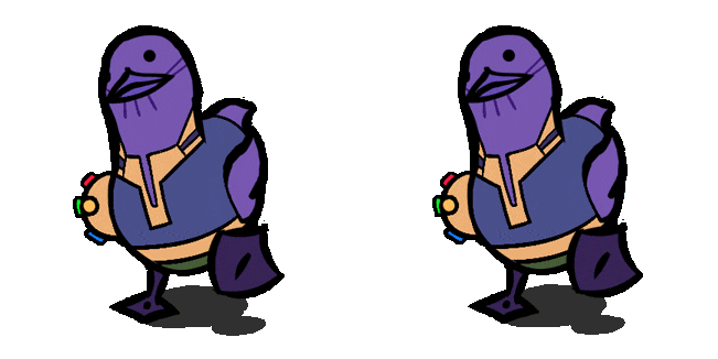 Walking Duck Thanos Meme Animated Cursor