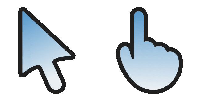 Winter Gradient Animated Cursor